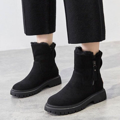 Luxe gevoerde winterboots voor koude dagen