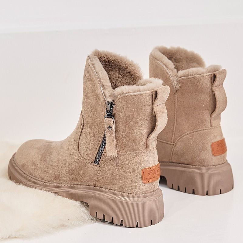 Luxe gevoerde winterboots voor koude dagen