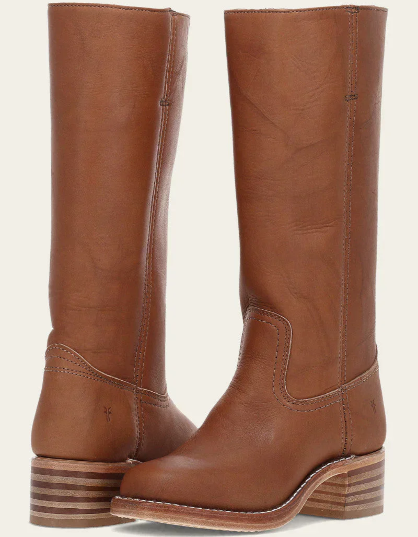 Luxe leren dameslaarzen met tijdloze western uitstraling