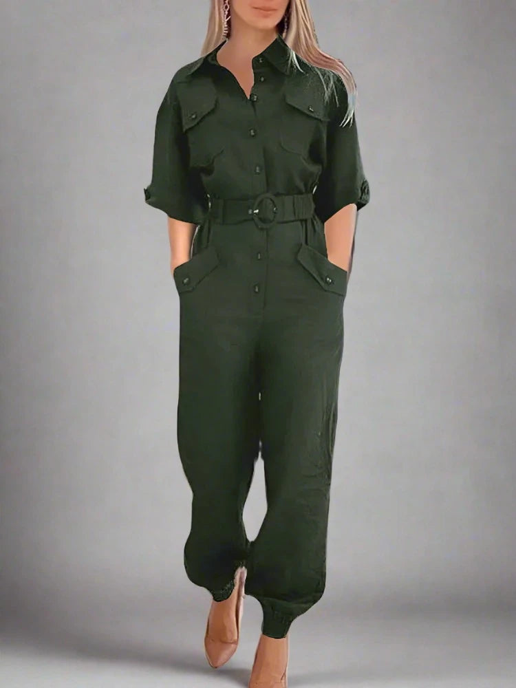Lynn | Cargo Jumpsuit Dames