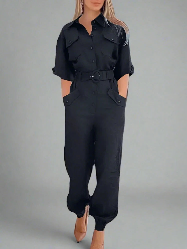 Lynn | Cargo Jumpsuit Dames