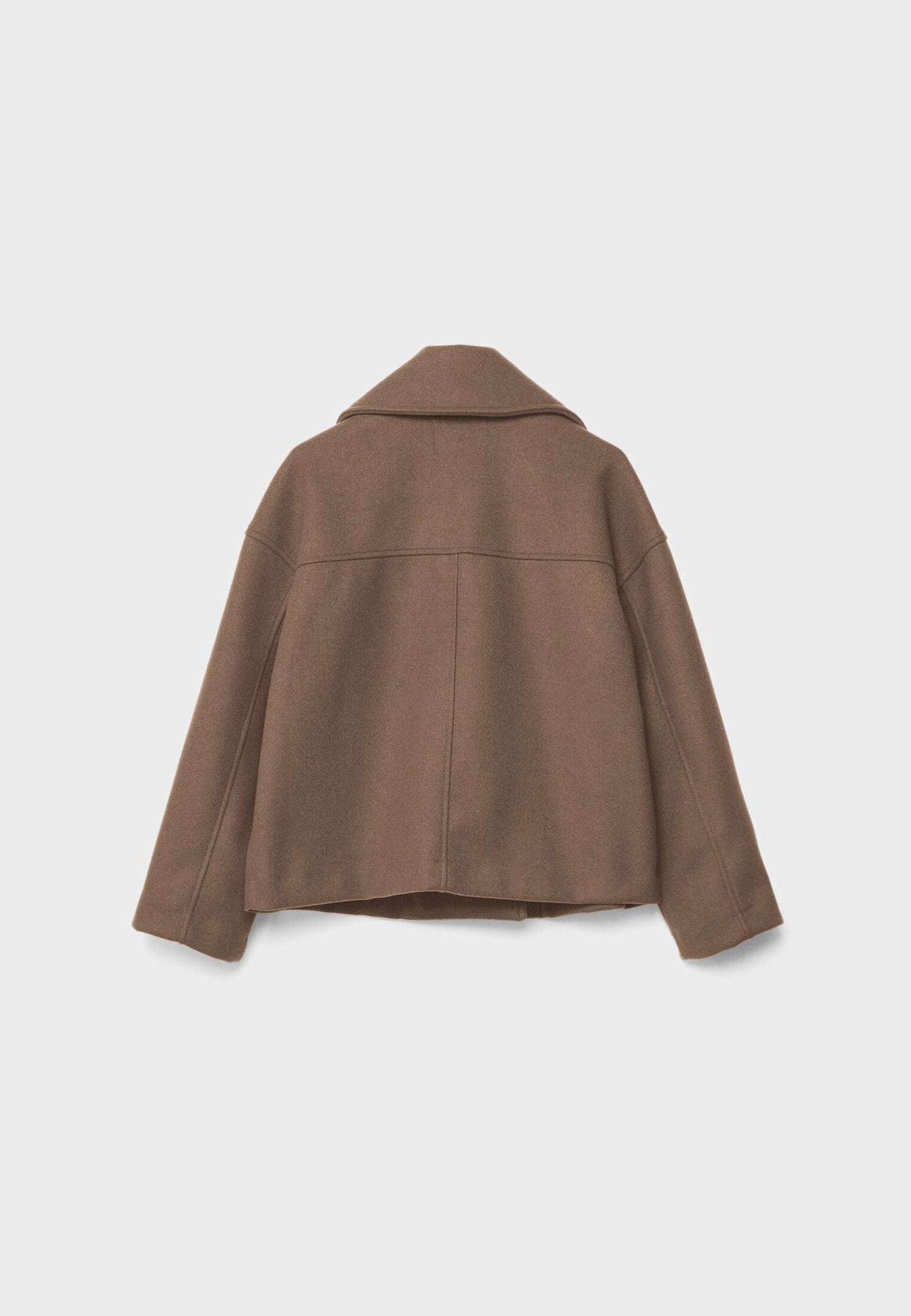 Maris Winterse Wolmix Cropped Coat