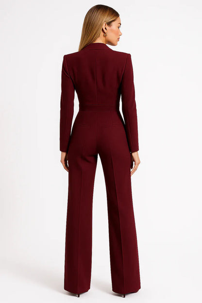 Camille Elegante Wide Leg Jumpsuit Dames
