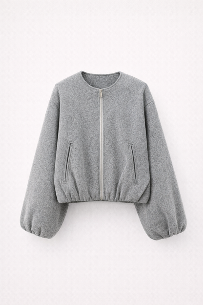 Mila Cropped Zip Jacket