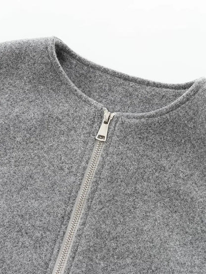 Mila Cropped Zip Jacket
