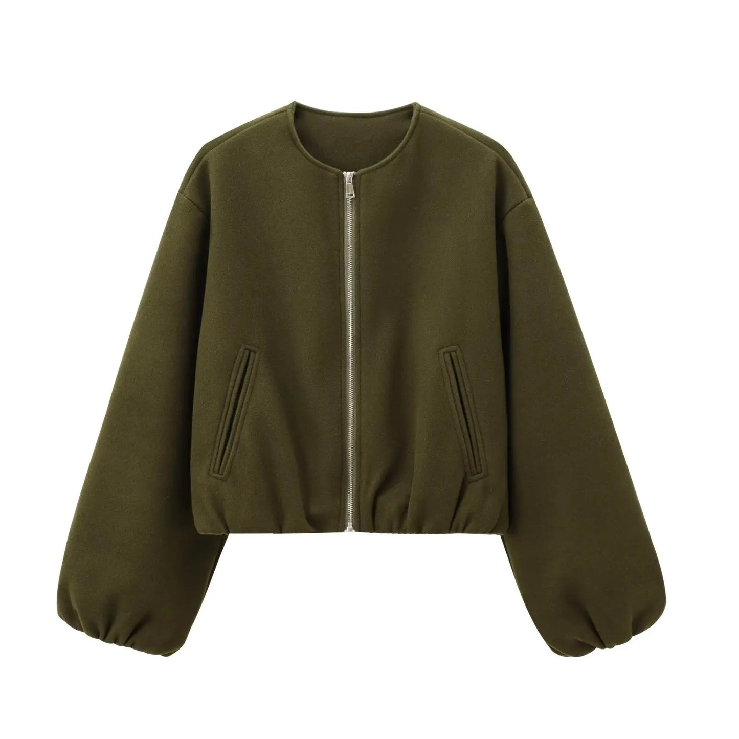 Mila Cropped Zip Jacket