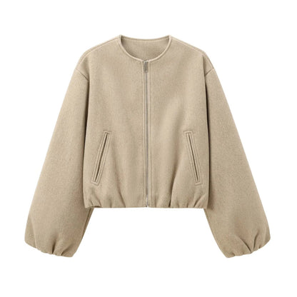 Mila Cropped Zip Jacket