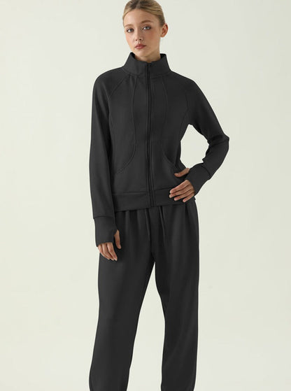 Mira | Sportieve Zip-Jack met Staande Kraag