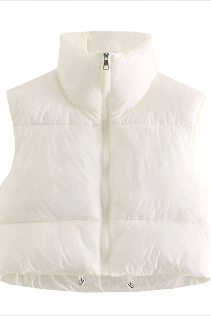 Moderne Casual Puffer Gilet voor Dames