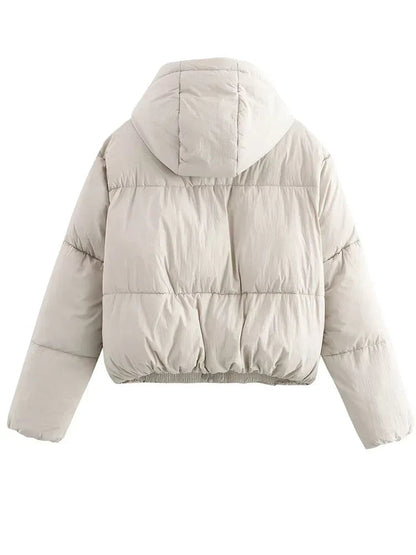 Noëlle Laurent Compact Puffer Hooded Jacket