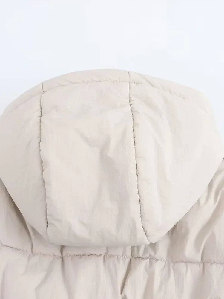 Noëlle Laurent Compact Puffer Hooded Jacket