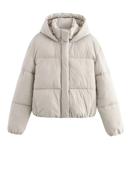 Noëlle Laurent Compact Puffer Hooded Jacket