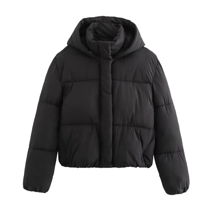 Noëlle Laurent Compact Puffer Hooded Jacket