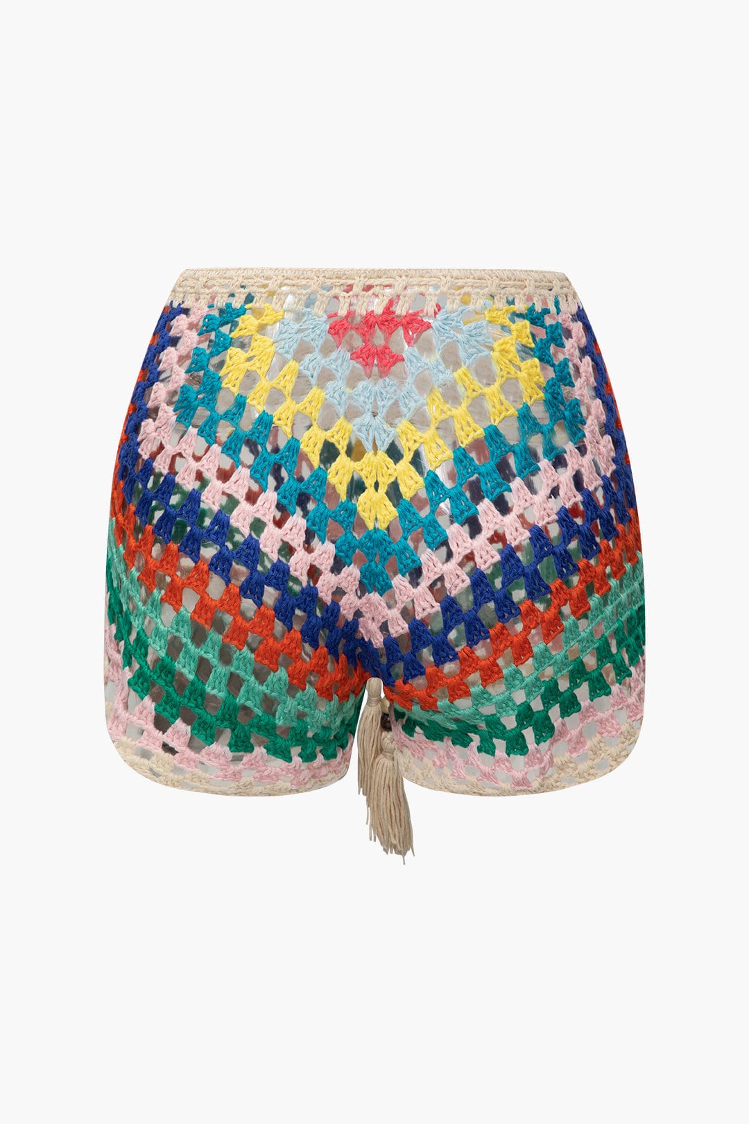 Naila Boho Set | Handgehaakte Bustier en Shorts