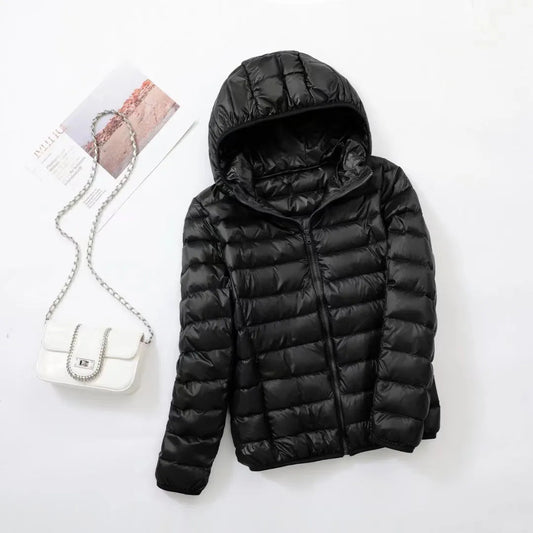 Nova | Licht & Slanke Dons Jas