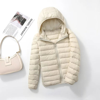 Nova | Licht & Slanke Dons Jas