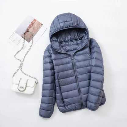 Nova | Licht & Slanke Dons Jas