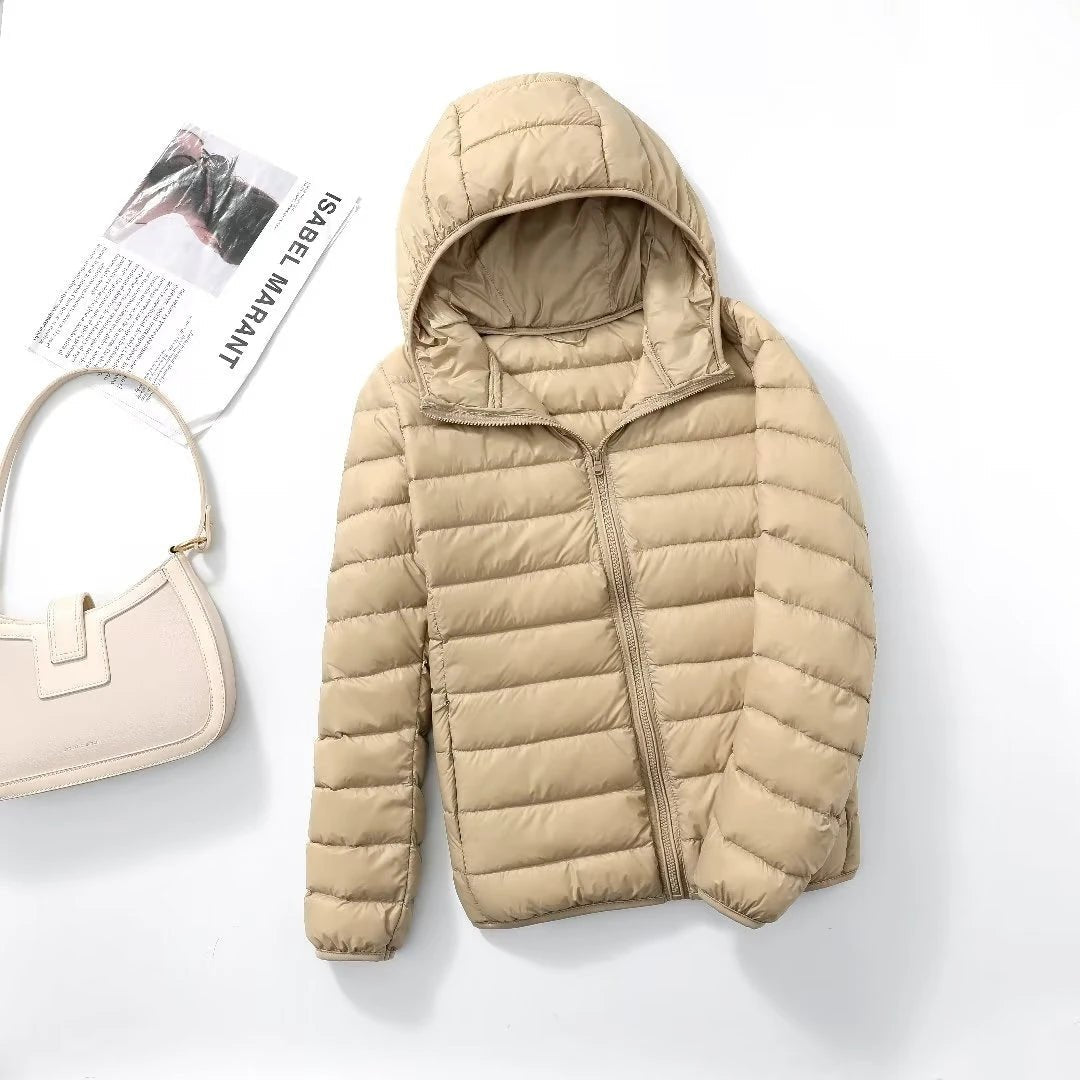 Nova | Licht & Slanke Dons Jas