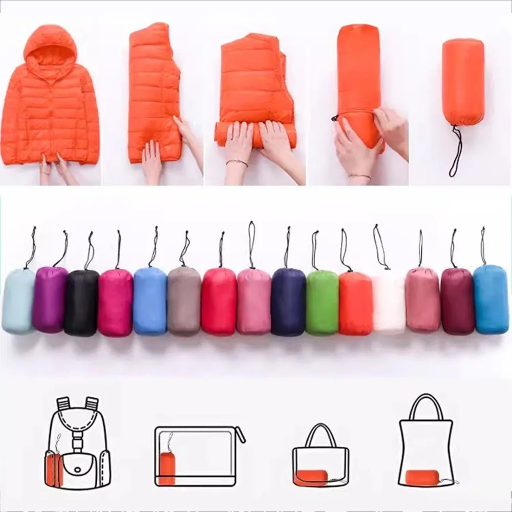 Nova | Licht & Slanke Dons Jas