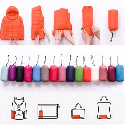Nova | Licht & Slanke Dons Jas