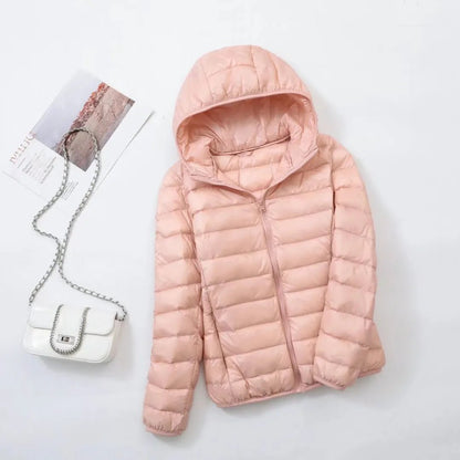 Nova | Licht & Slanke Dons Jas
