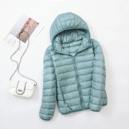 Nova | Licht & Slanke Dons Jas