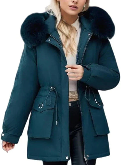 Thompson Luxe Winter Hooded Puffer Coat