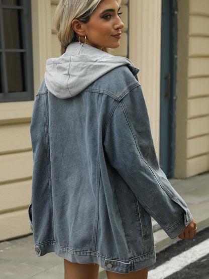 Oversized Spijkerjack in Street Style met Casual Look