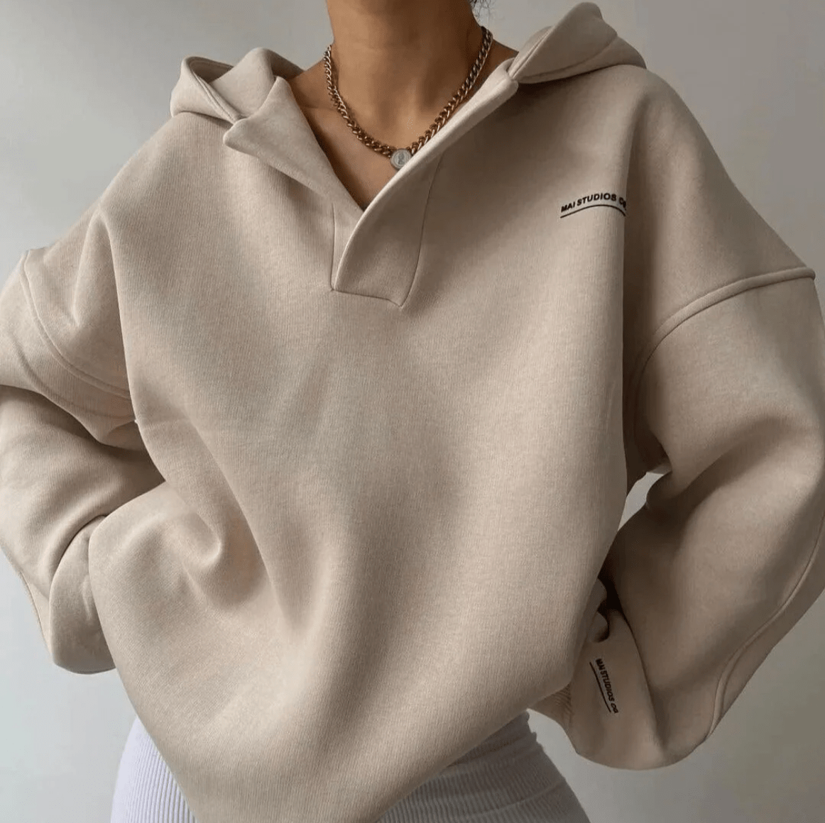 Oversized dames hoodie