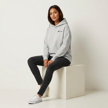 Oversized dames hoodie 'with love' – Elodie