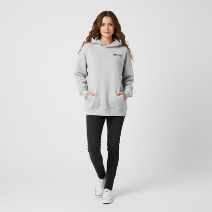Oversized dames hoodie 'with love' – Elodie