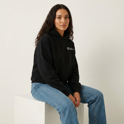Oversized dames hoodie 'with love' – Elodie
