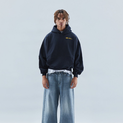 Oversized statement hoodie