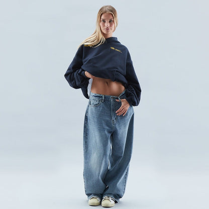 Oversized statement hoodie