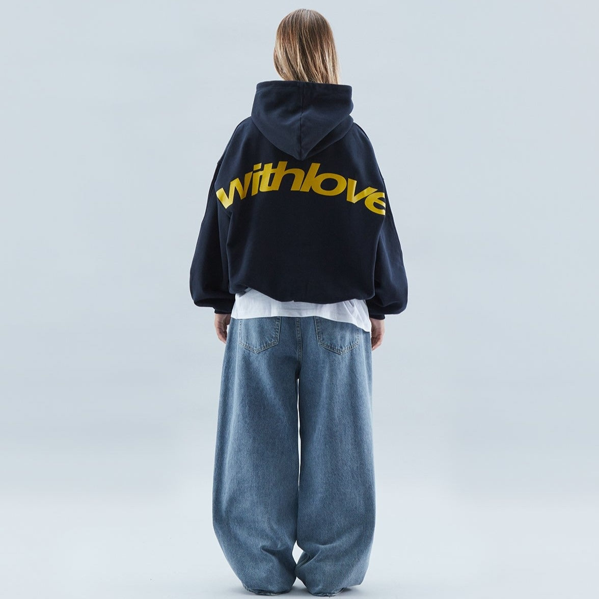 Oversized statement hoodie