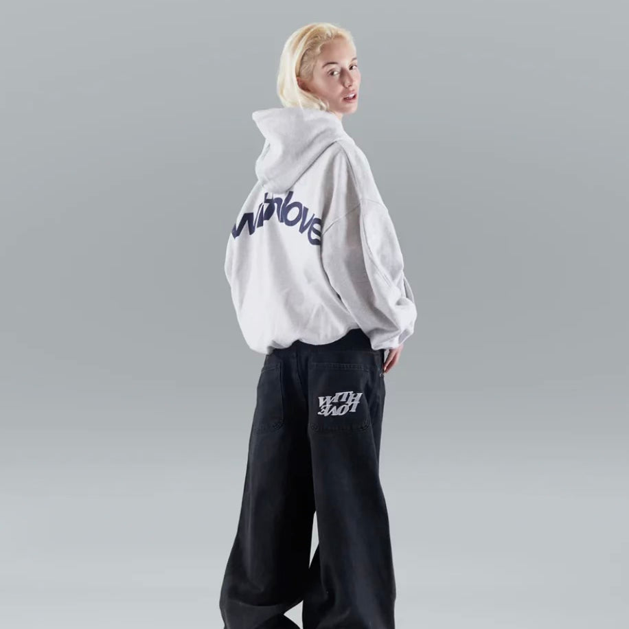 Oversized statement hoodie