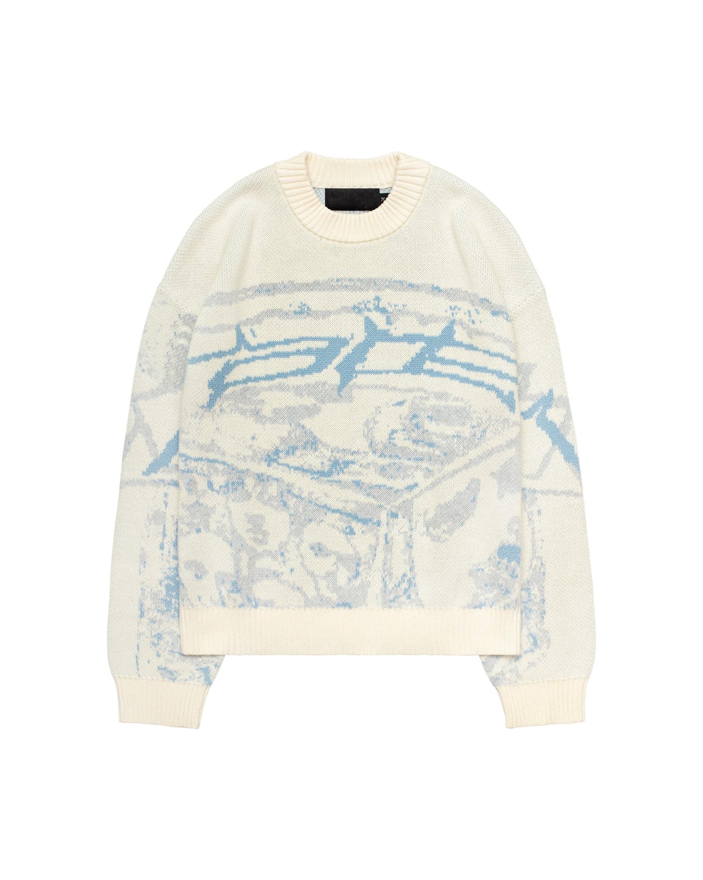 Oversized streetwear dames trui met grafische print - Yara