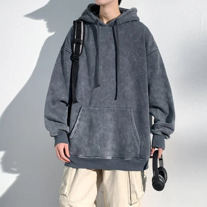 Oversized washed hoodie voor dames – Elara