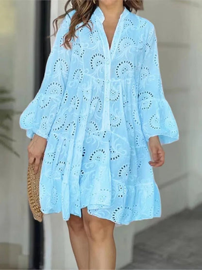 Pauline | Elegante Mini Ibiza Jurk