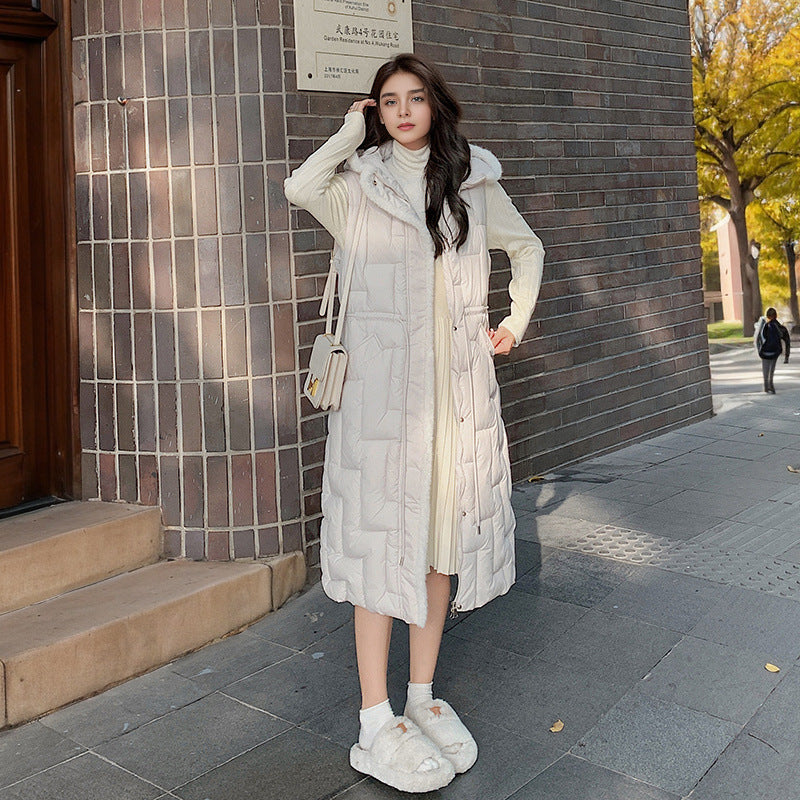 Pravina | Modieus Dames Katoenen Vest met Capuchon voor Herfst en Winter
