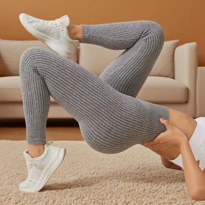 Ribbed high-waist legging dames – Rise