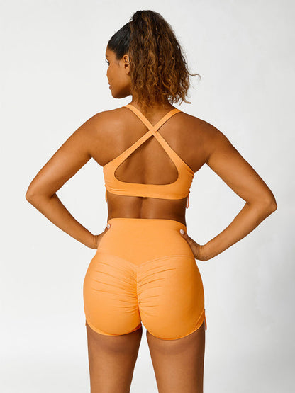 Selina | Verstelbare Hoge Taille Sport Shorts