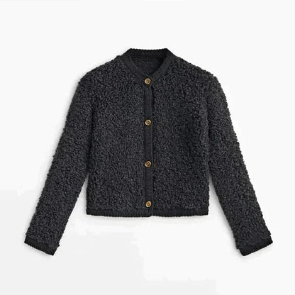 Sofia | Zacht Teddy Cardigan Vest