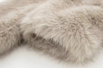 Sophie Damesjas van Imitatiebont – Warme Luxe Winterjas met Elegante Pasvorm