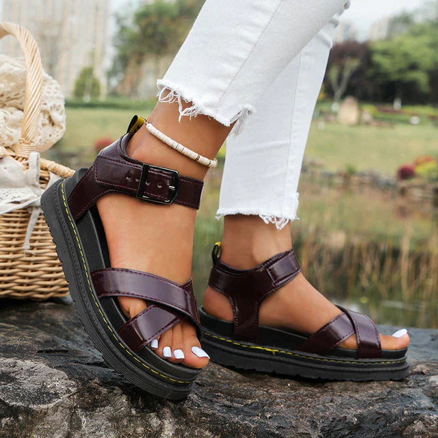 Sandalen met Steunzolen voor Comfort en Stijl