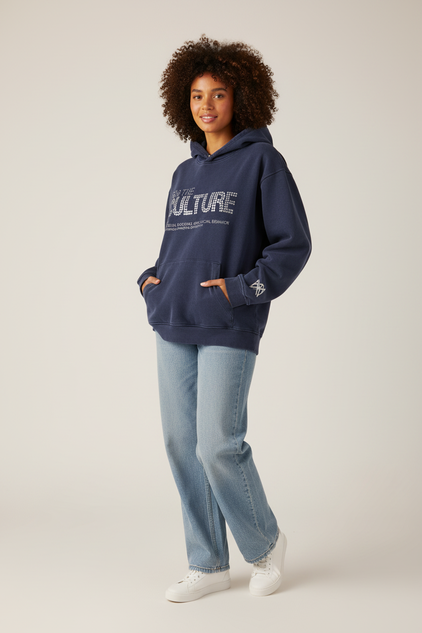 Statement hoodie "For The Culture"