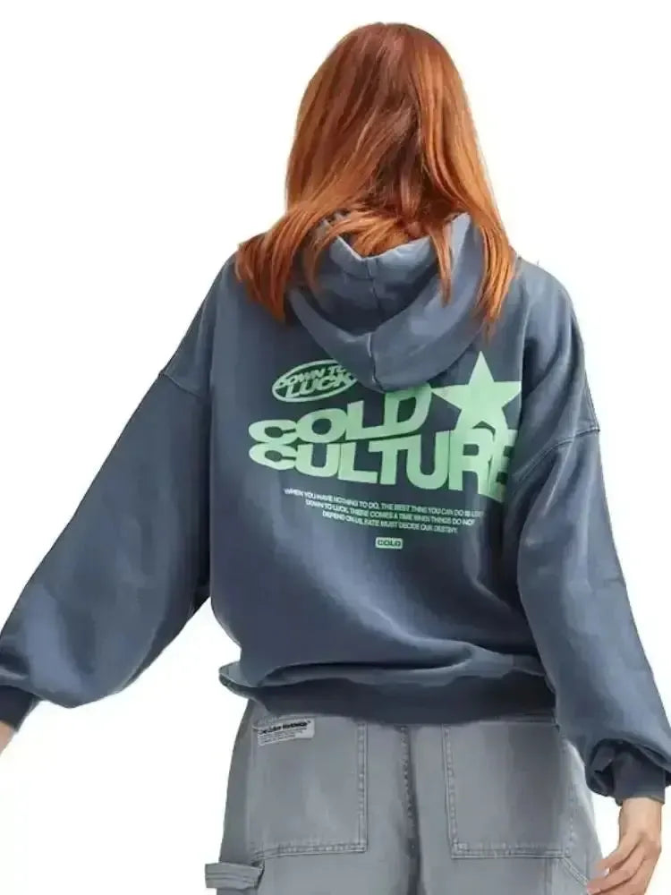 Statement oversized hoodie