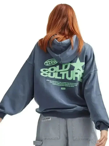Statement oversized hoodie