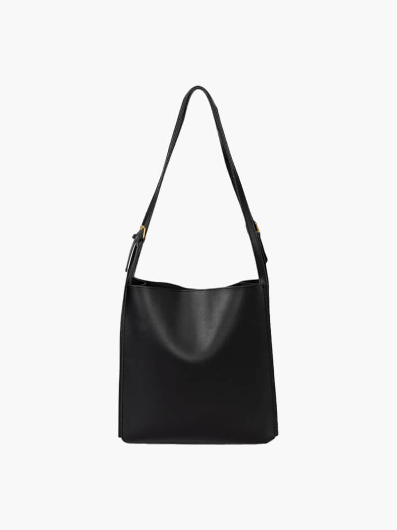 Stella | Minimalistische Schoudertas van Kunstleer