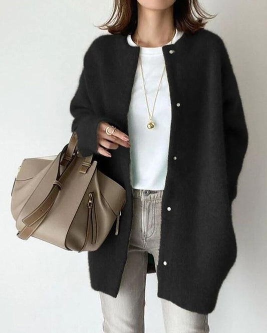 Stijlvol Wollen Cardigan Vest